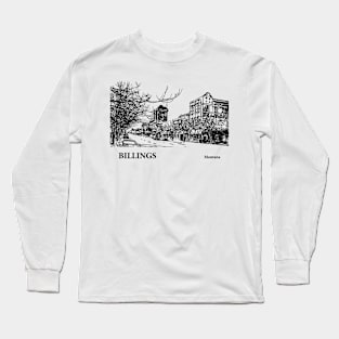 Billings - Montana Long Sleeve T-Shirt